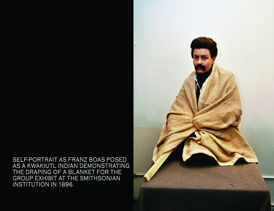 Self-portrait as Franz Boas…, C-print, 2007