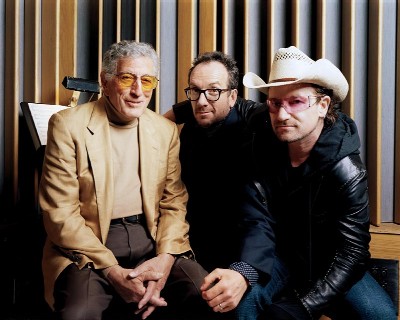 Tony Bennett, Elvis Costello and Bono