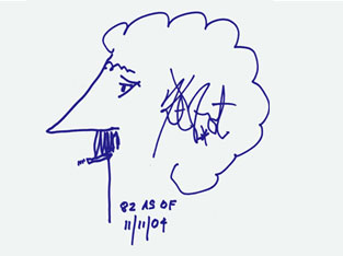 Kurt Vonnegut Portrait