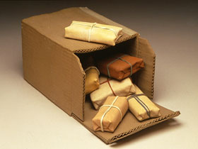 Sylvia Hyman. Spilled Packages, 2002.