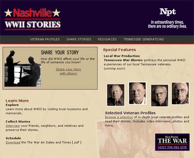 Share Your story at wnpt.net/thewar