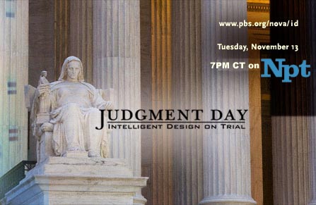 NOVA — JUDGEMENT DAY: INTELLIGENT DESIGN ON TRIAL