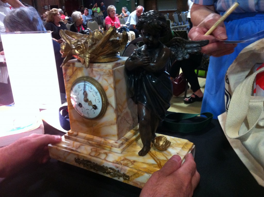 Marble Clock valued at $10,000!