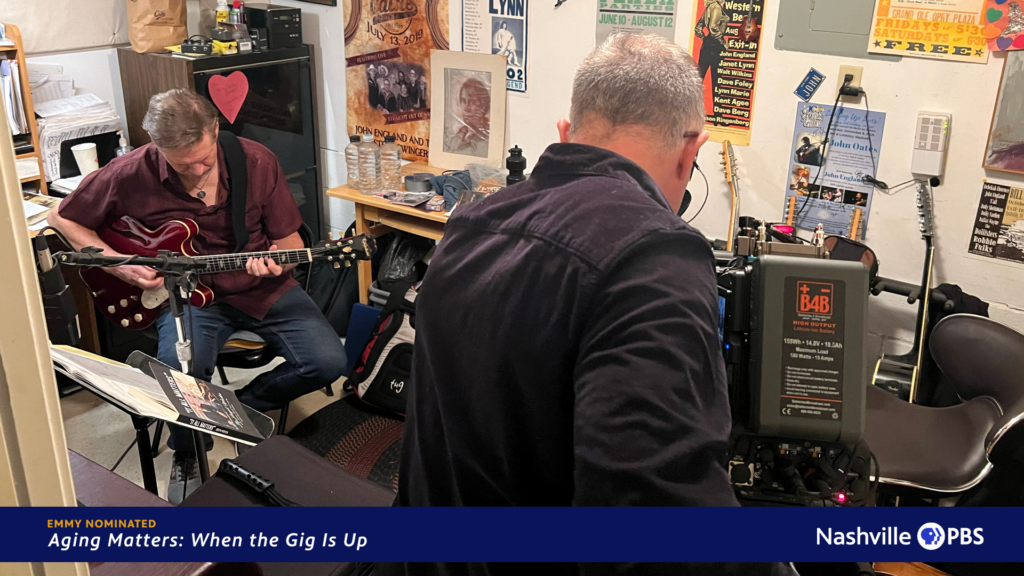 Aging Matters: When the Gig is Up - A cameraman filming a musician | Emmy nominated.