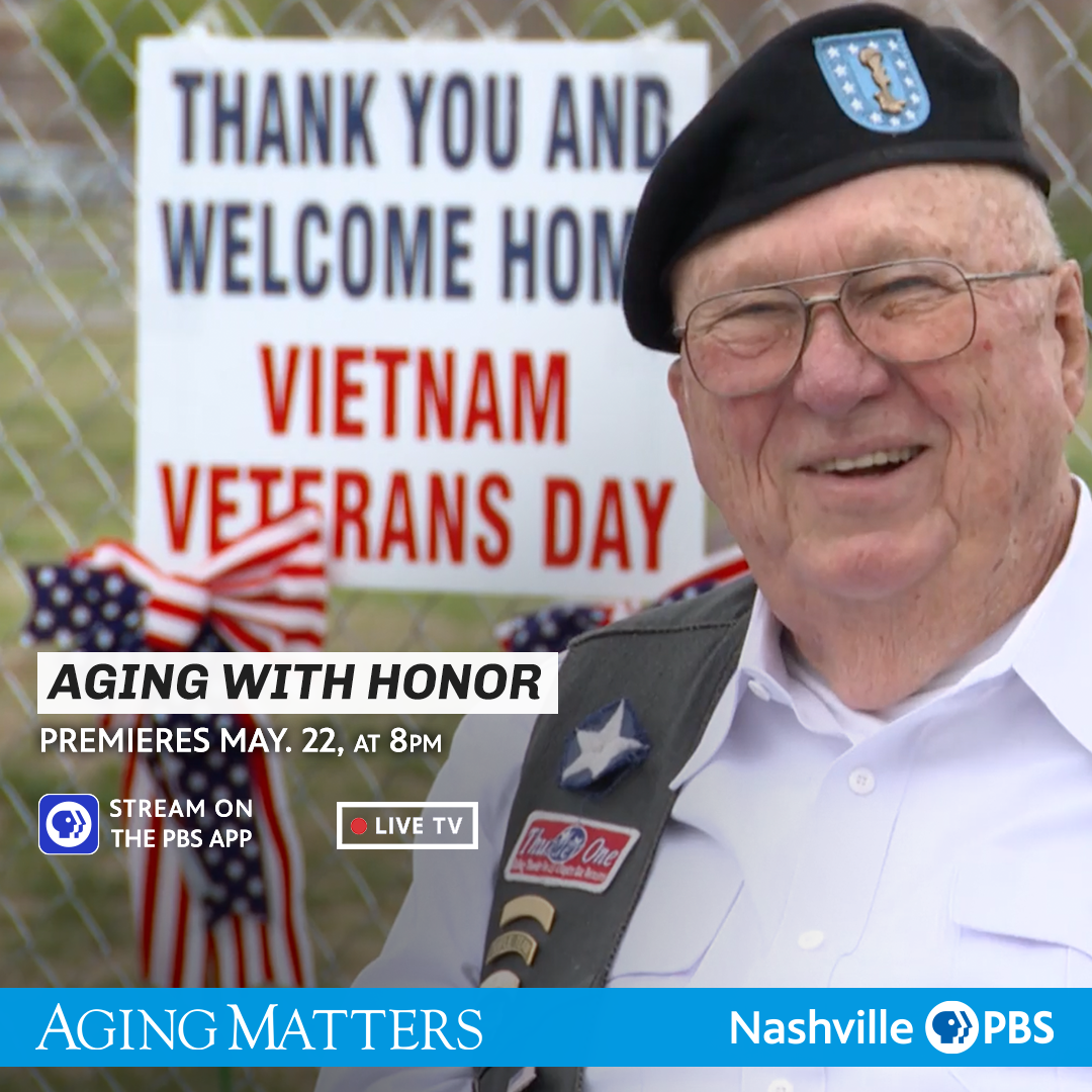 Aging Matters: Aging with Honor an older veteran smiles at the camera