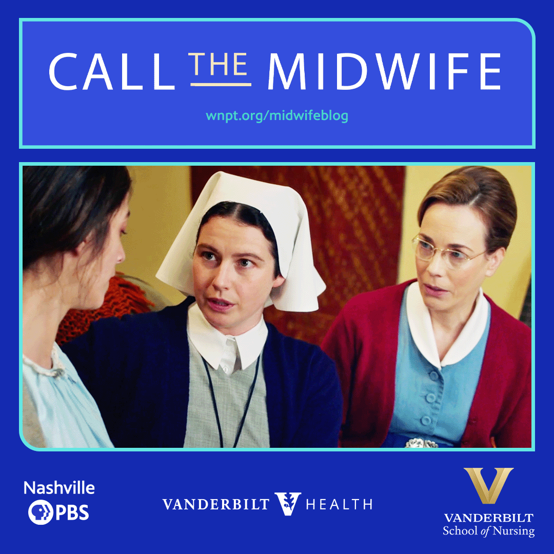 Call the Midwife Season 14 Episode 7 midwife and nurse speak their concerns to a patient